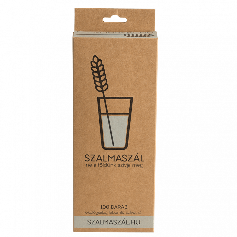 Szalmaszál Doboz